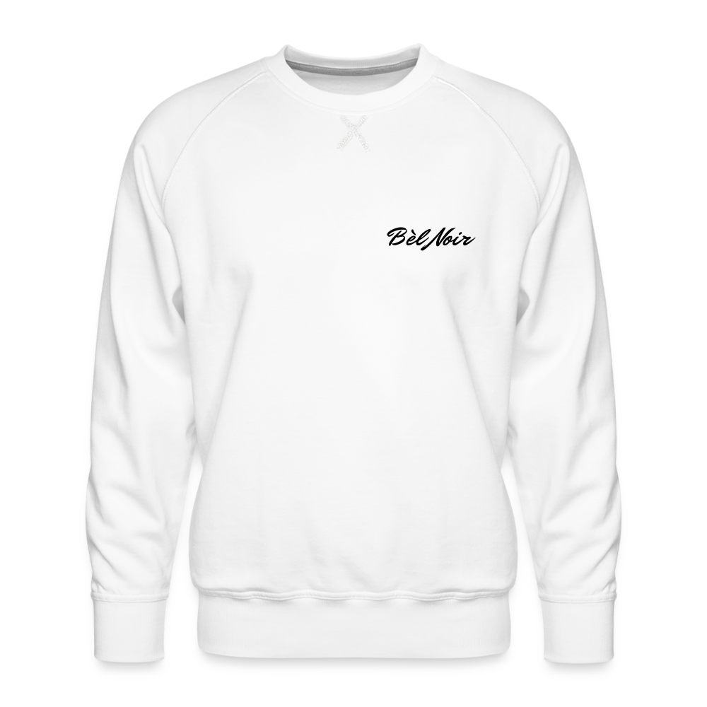 Premium Bèl Noir Sweatshirt - white