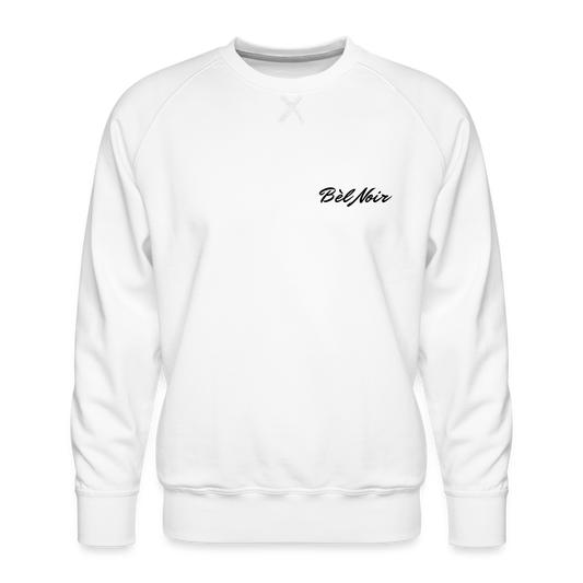 Premium Bèl Noir Sweatshirt - white