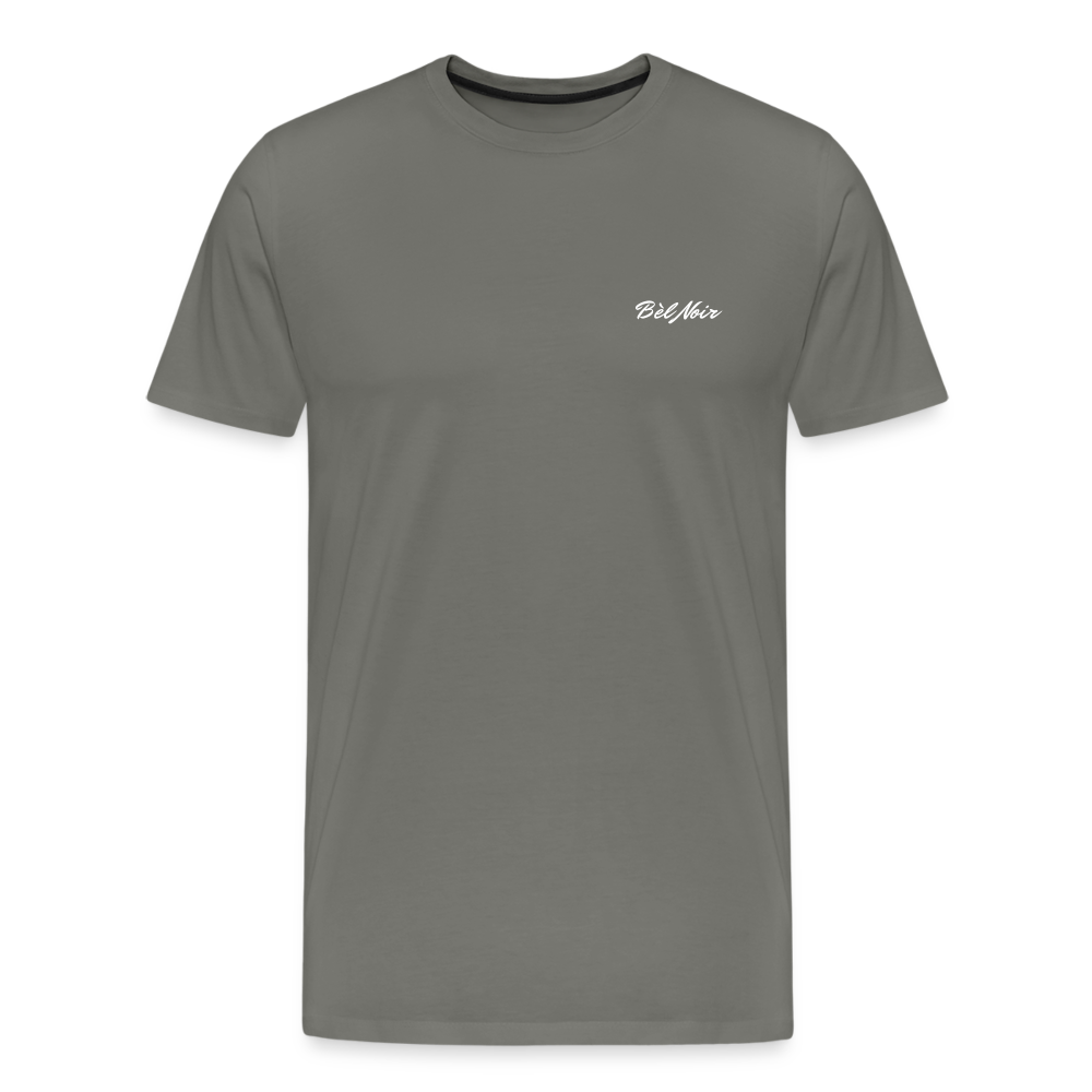 Premium Bèl Noir  T-Shirt - asphalt gray