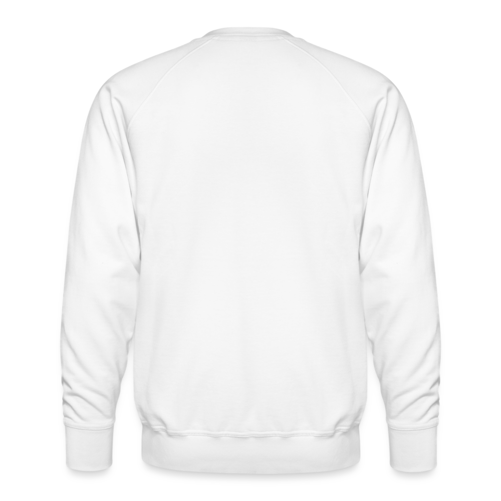 Premium Bèl Noir Basic Sweatshirt - white