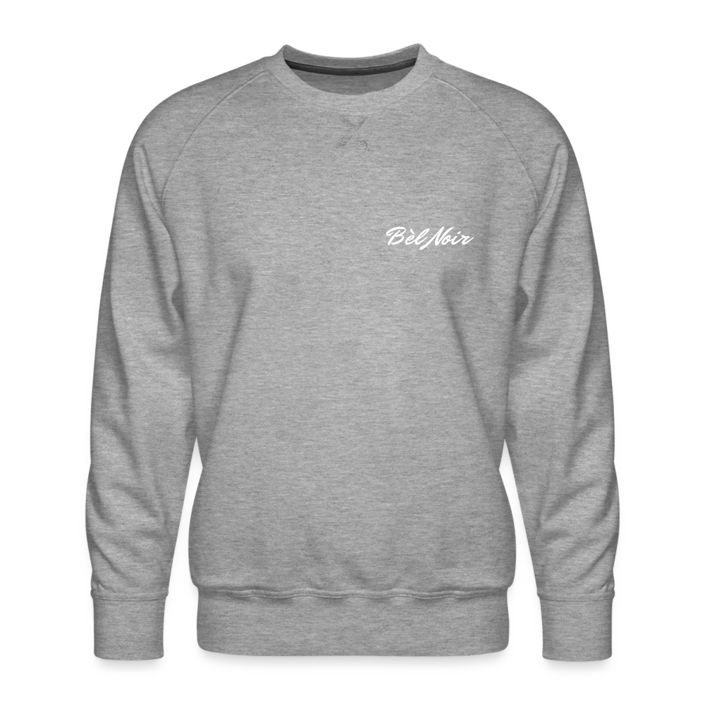 Premium Bèl Noir Basic Sweatshirt - heather grey