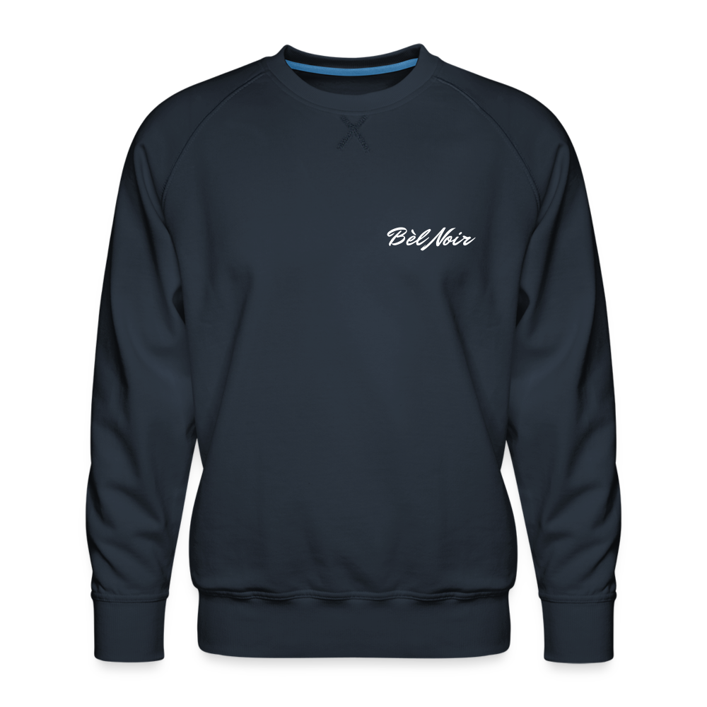 Premium Bèl Noir Basic Sweatshirt - navy